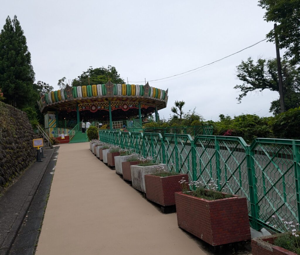 サマーランド遊園地の様子